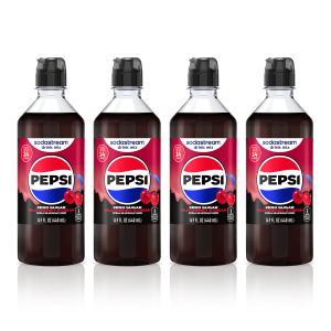 Sodastream Pepsi? Wild Cherry & Cream Zero Sugar 4 Pack Drink Mix 4 x 440ml
